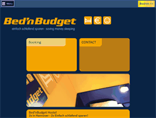 Tablet Screenshot of bednbudget.de